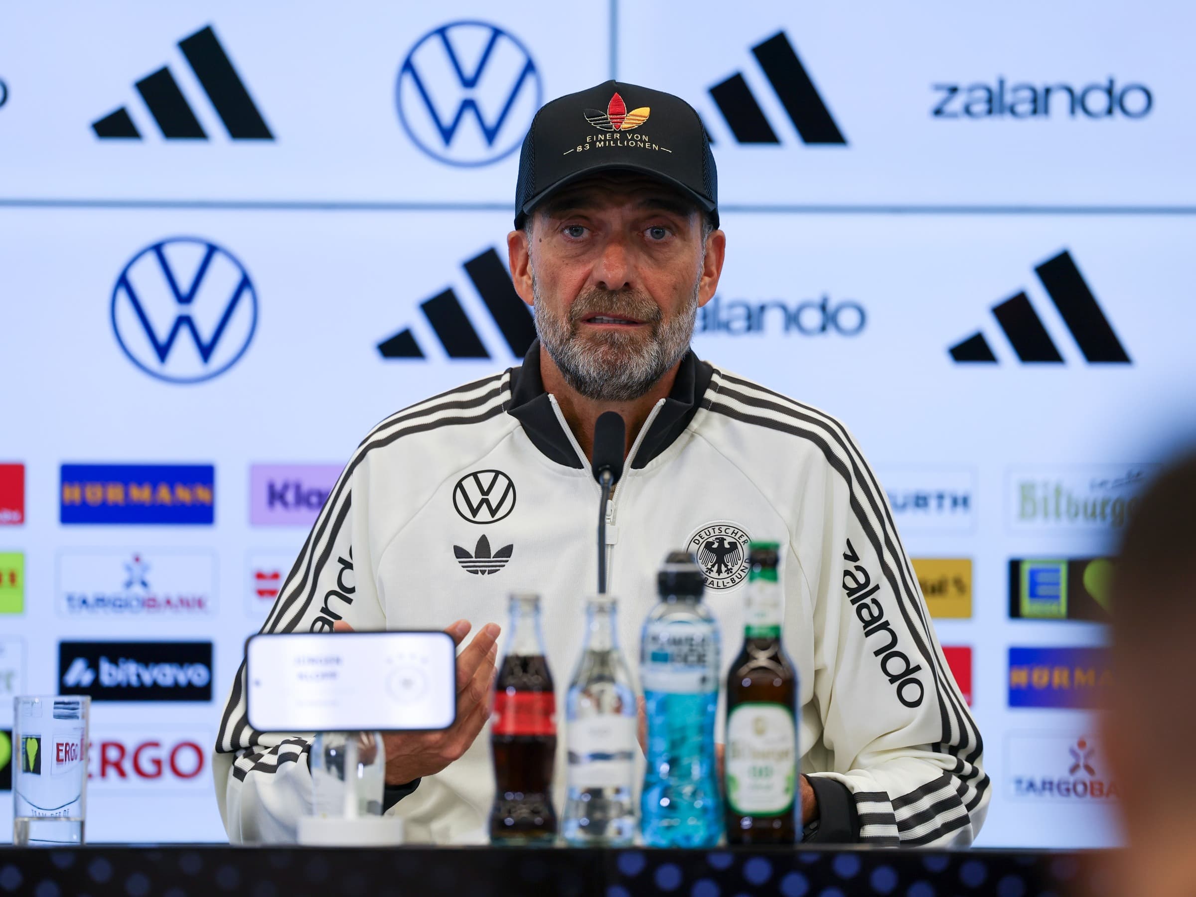 Jürgen Klopp, técnico da Alemanha - EFE/EPA/CHRISTOPHER NEUNDORF