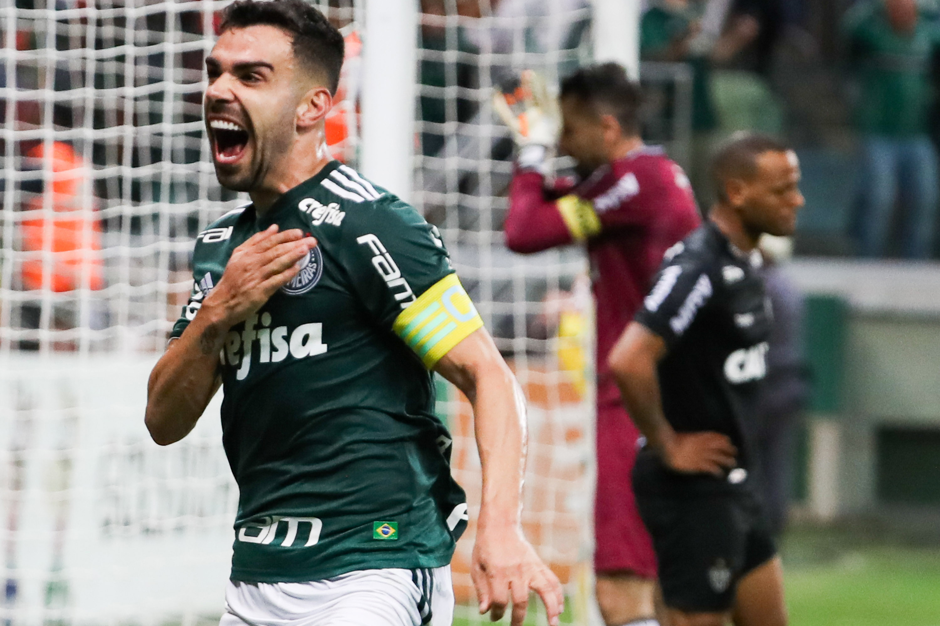 Palmeiras Bate Atl Tico Mg Em Jogo De Gols Placar