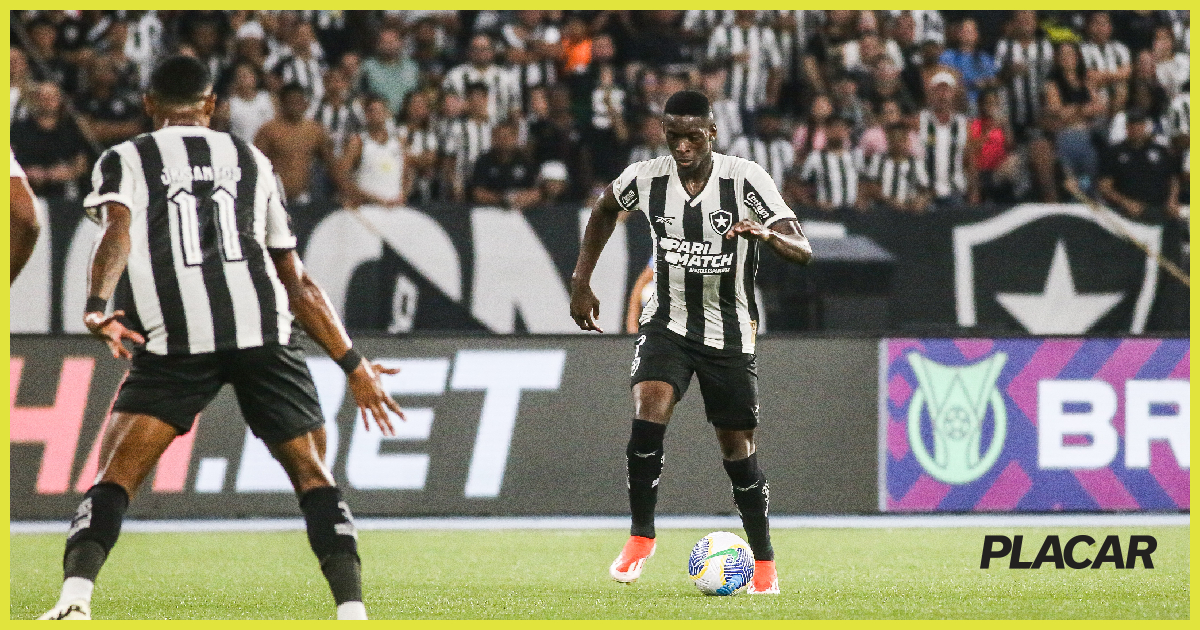 Botafogo Empata No Ltimo Lance E Assegura Lideran A Parcial