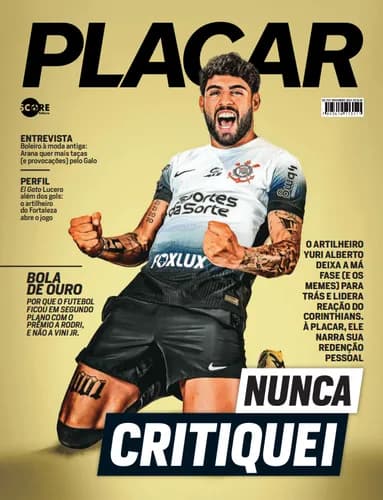 Revista Placar Novembro Ed 1517 Yuri Alberto