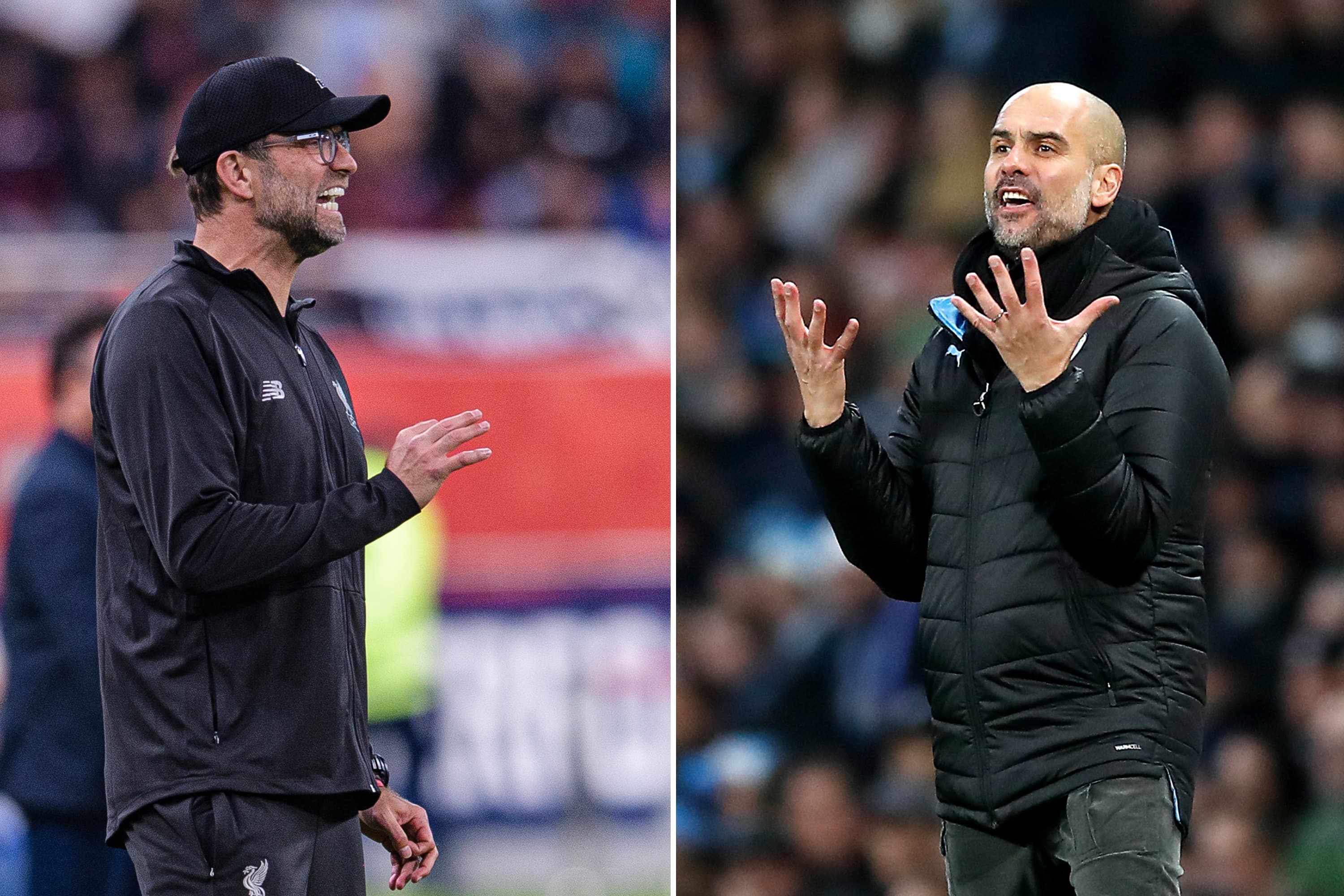 O retrospecto do duelo Klopp x Guardiola, que pode decidir o título inglês