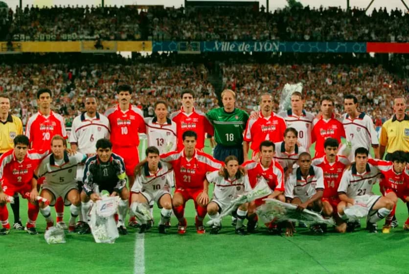 EUA e Irã fizeram ‘Jogo da Paz’ na Copa de 1998
