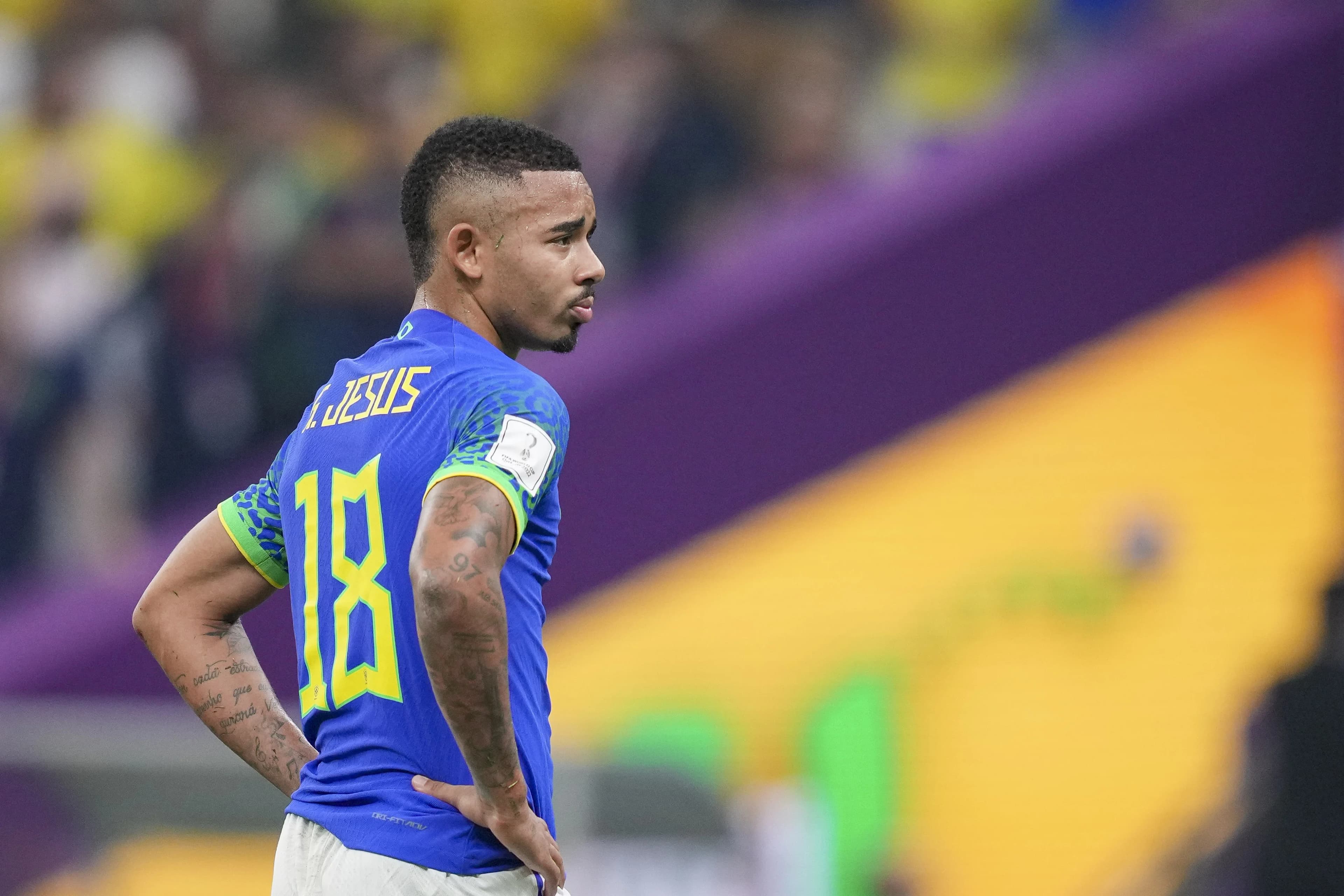Com bons números na seleção, Gabriel Jesus ainda sonha com Copa