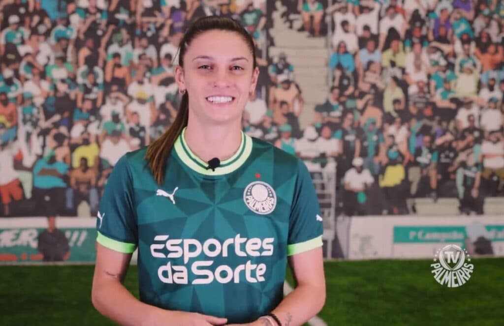 Palmeiras feminino fecha patrocínio de R$ 20 milhões com casa de apostas