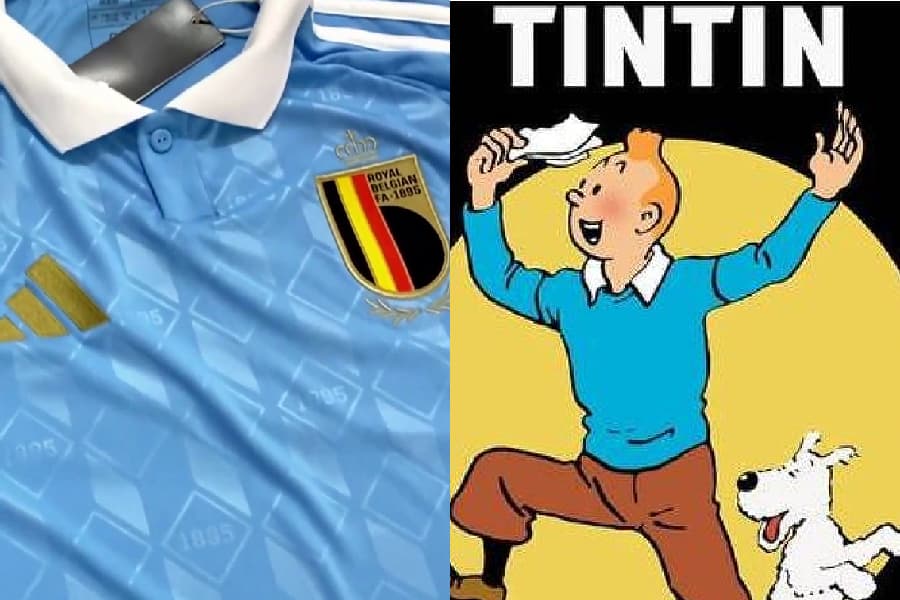 Bélgica terá camisa azul em homenagem a Tintim na Eurocopa