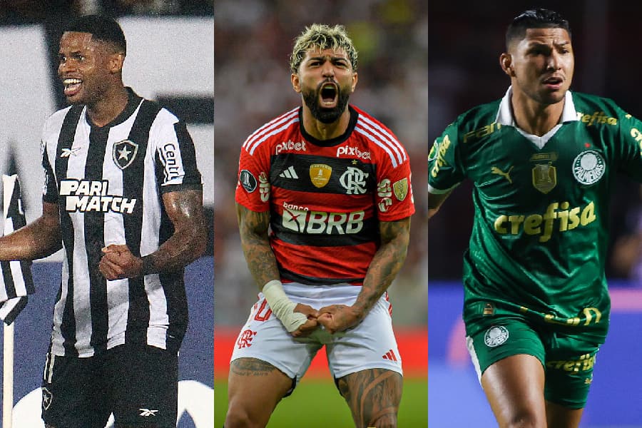Quem são os maiores artilheiros dos clubes brasileiros na Libertadores