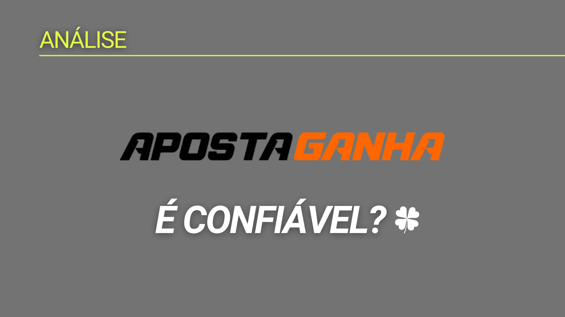 Aposta Ganha é confiável em 2024? Conheça a plataforma de apostas