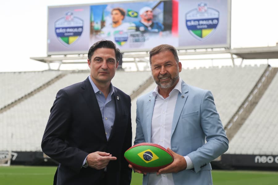 Corinthians receberá dois times verdes no 1º jogo da NFL no Brasil
