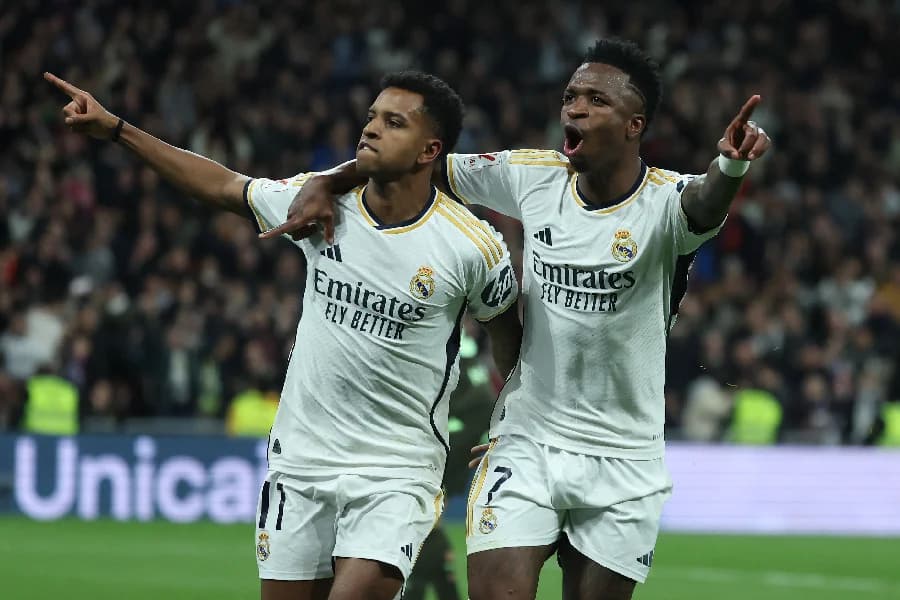 Exclusivo: ‘Para nós é mais difícil ser melhor do mundo’, diz Rodrygo sobre Vini Jr.