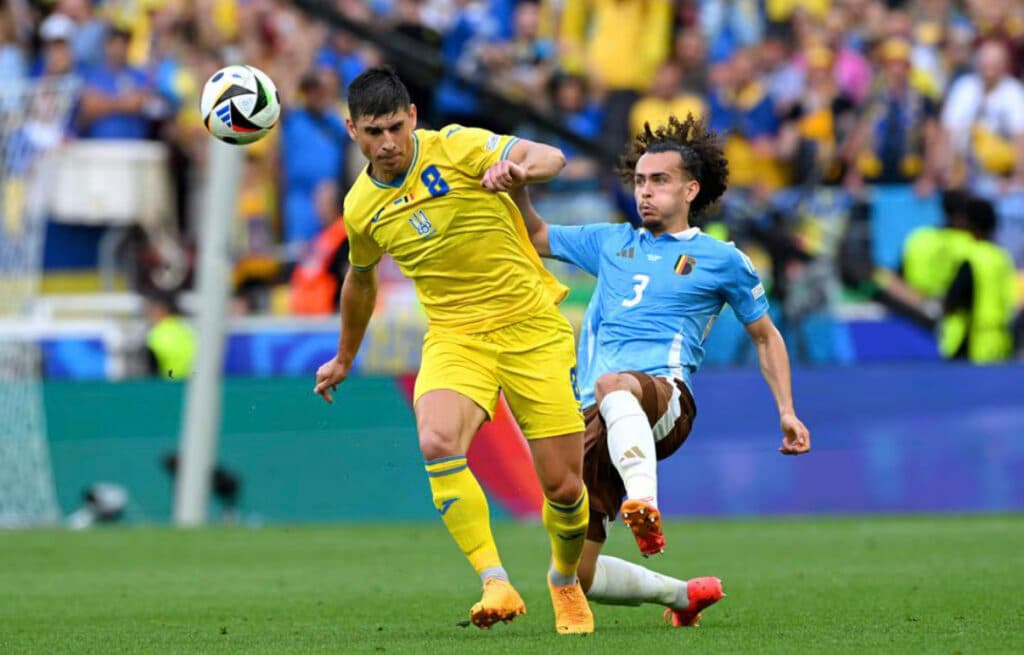 Euro: Bélgica empata com Ucrânia e encara França nas oitavas