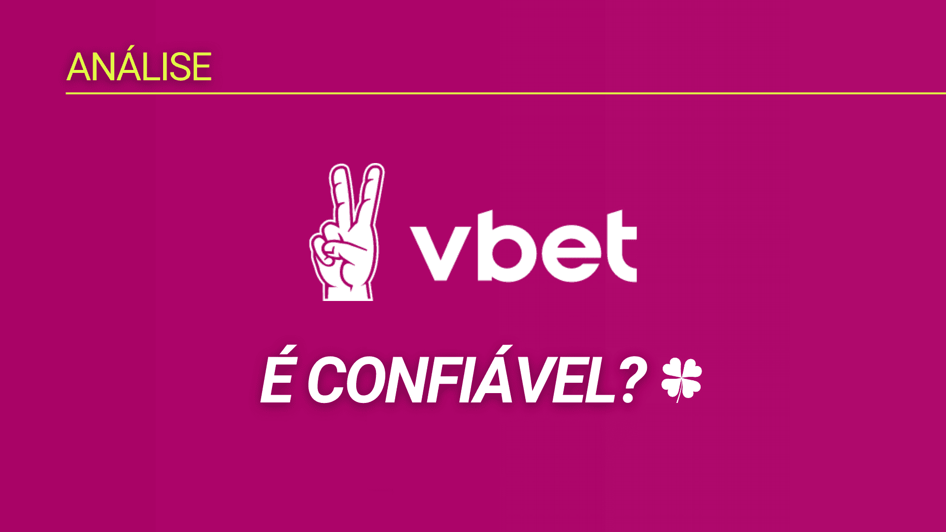 Vbet é confiável? Análise completa da casa de apostas