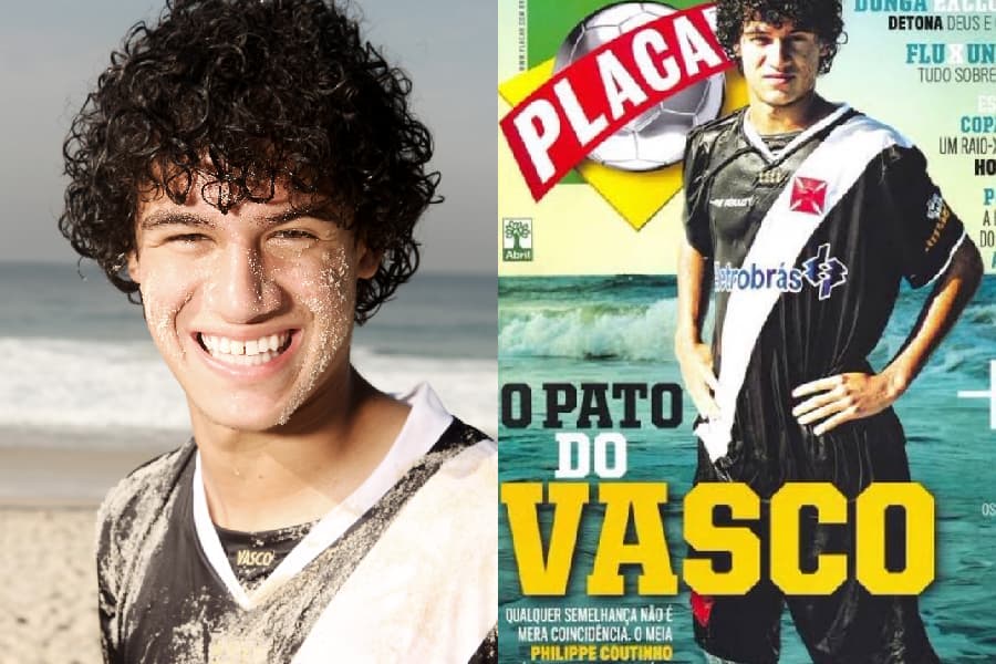O surgimento de Philippe Coutinho, o ‘Pato do Vasco’, na PLACAR
