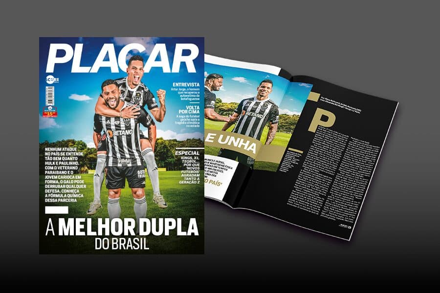 Com Hulk e Paulinho em destaque, PLACAR lança edição de julho
