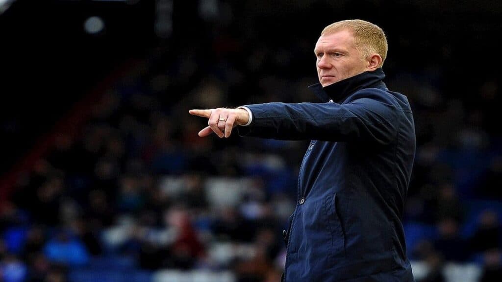 Scholes, ídolo do Manchester United fala sobre o time: ‘Pode chegar ao quarto lugar’