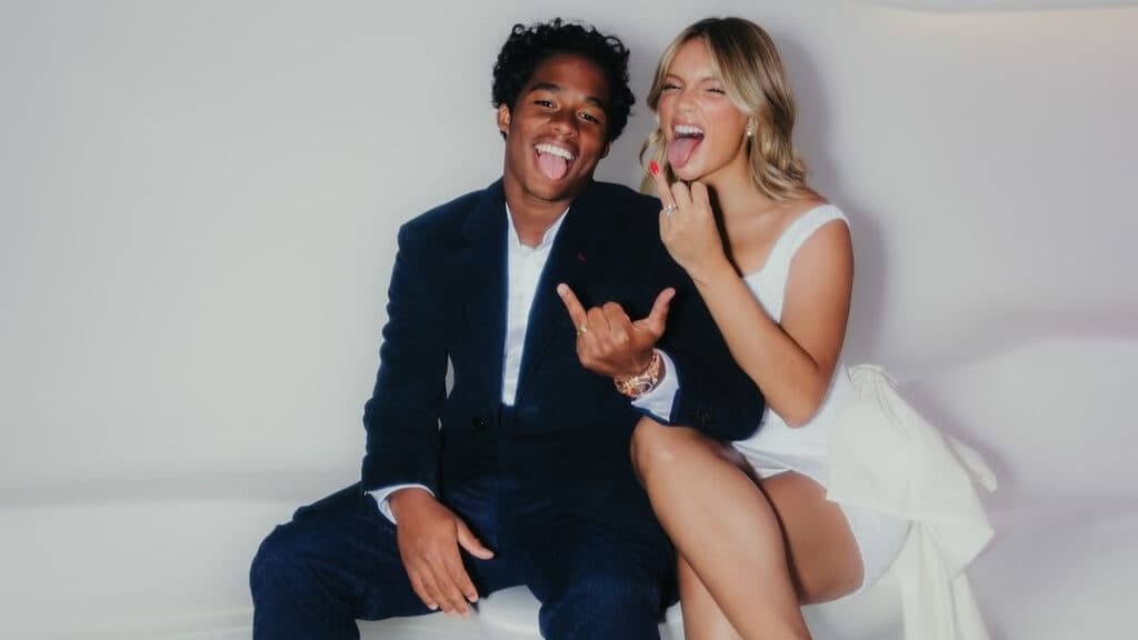 Endrick oficializa casamento com Gabriely Miranda