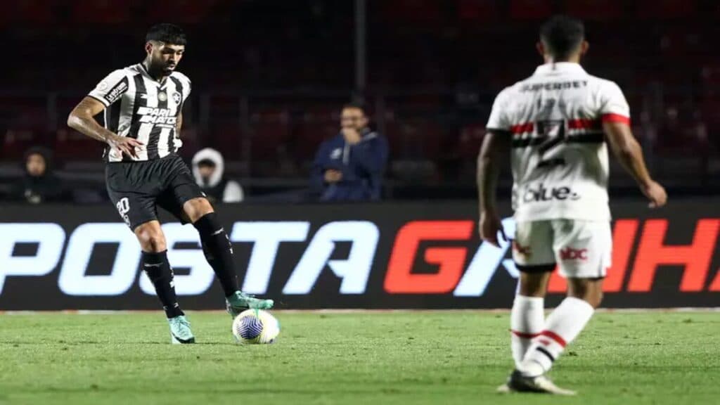 Botafogo x São Paulo; onde assistir e prováveis escalações