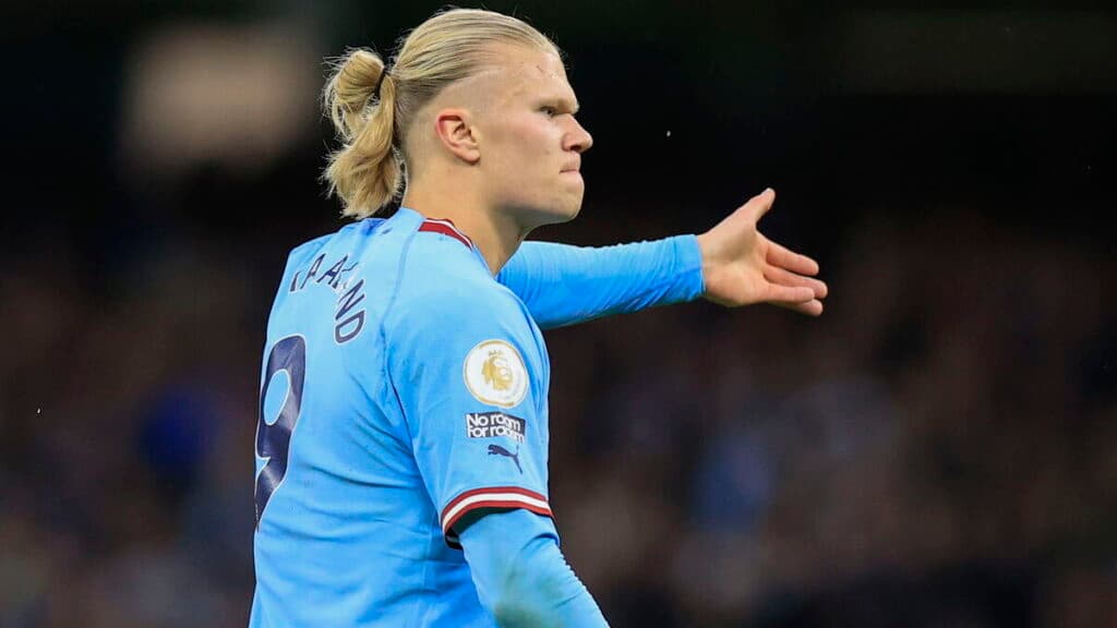 Haaland tem mais gols que todos os times da Premier League