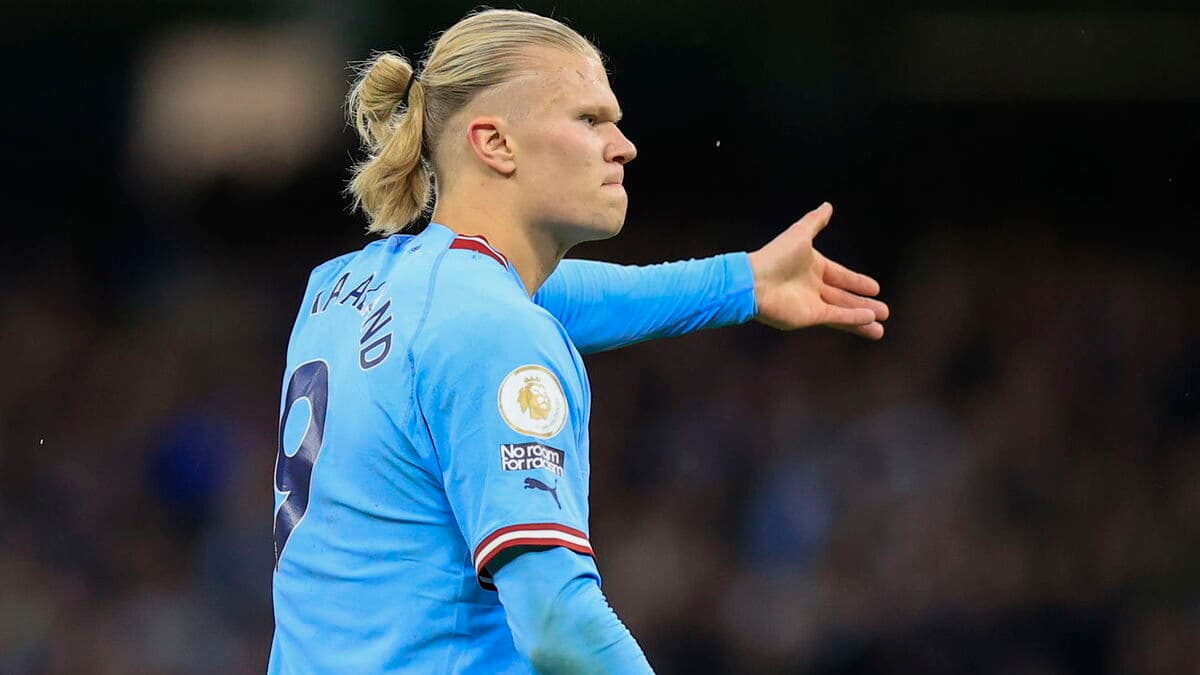 Haaland tem mais gols que todos os times da Premier League