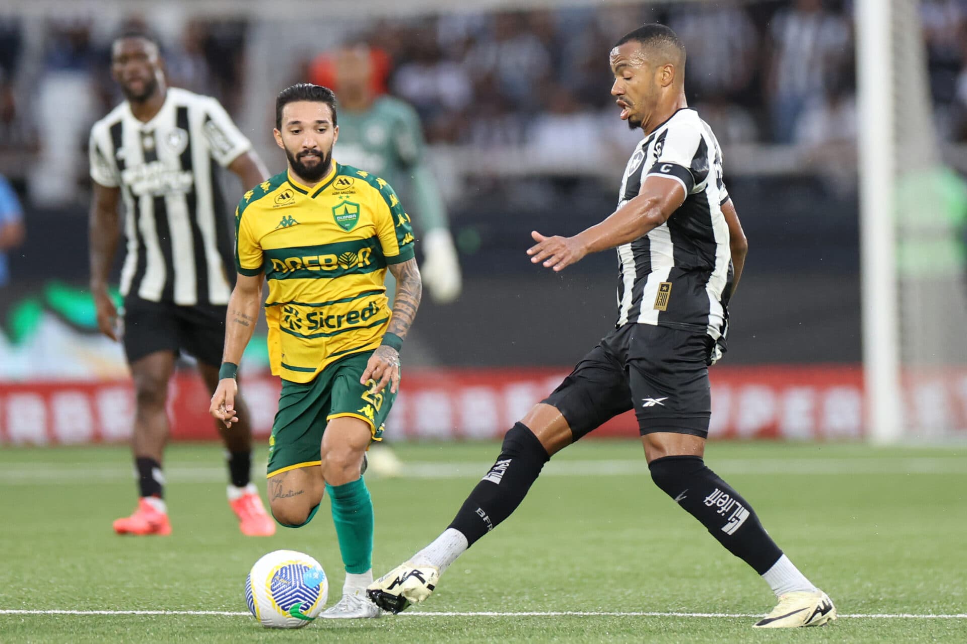 Botafogo bateu recorde de finalizações do ano em jogo contra o Cuiabá