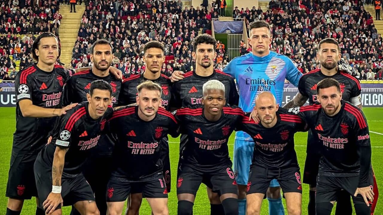 Monaco leva virada do Benfica, mas mantém posição no G8 da Champions