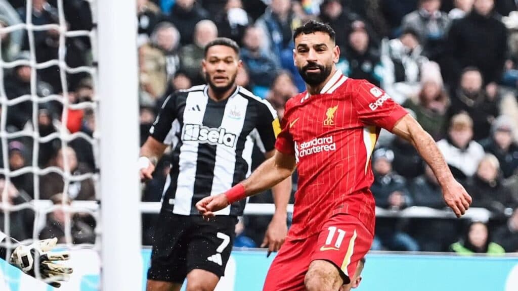 Liverpool cede empate ao Newcastle em jogo de 6 gols