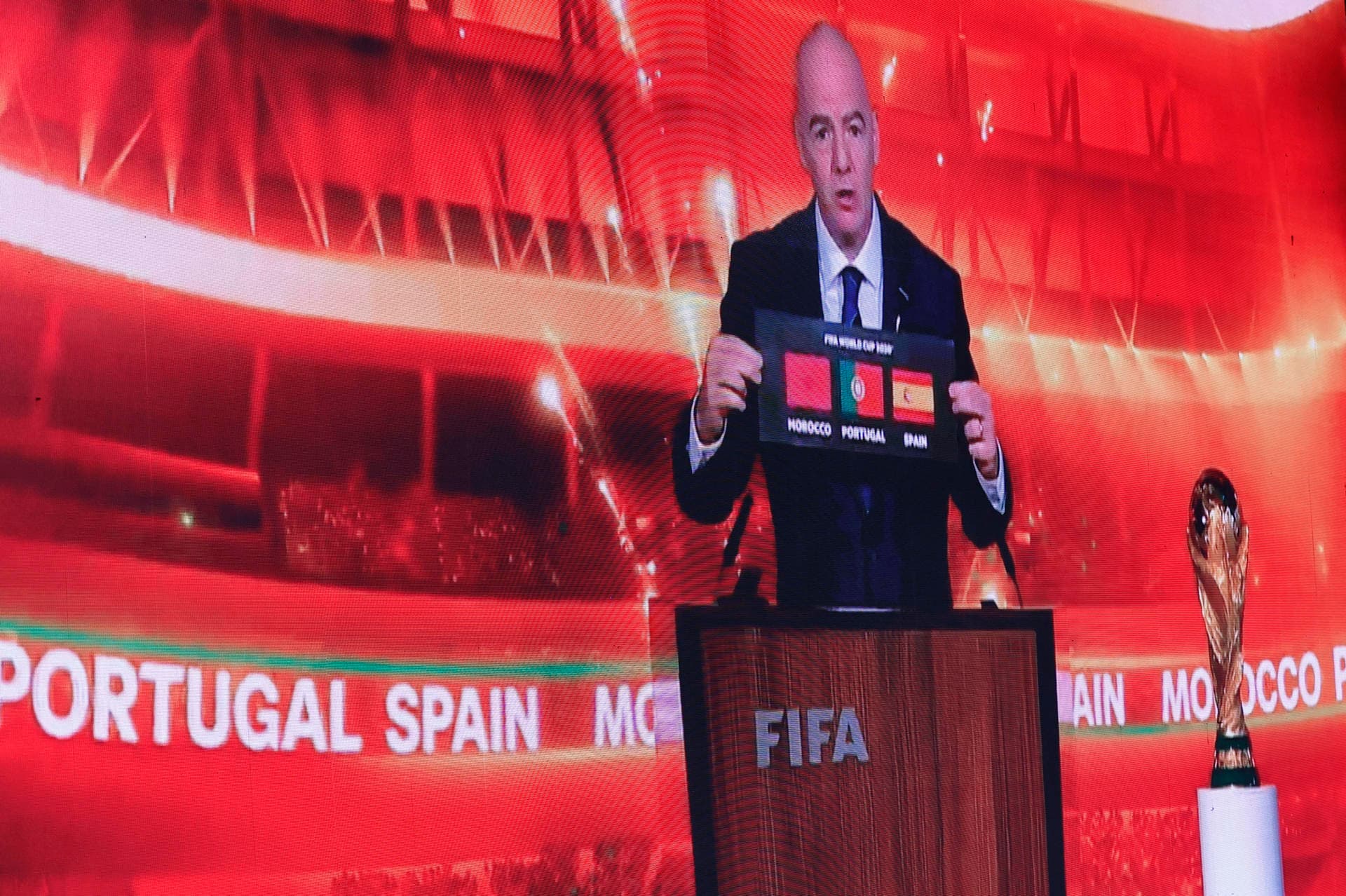 Fifa anuncia sedes das Copas de 2030 e de 2034