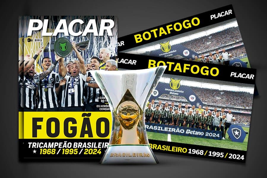 PLACAR lança pôster do Botafogo, agora campeão do Brasileirão 2024