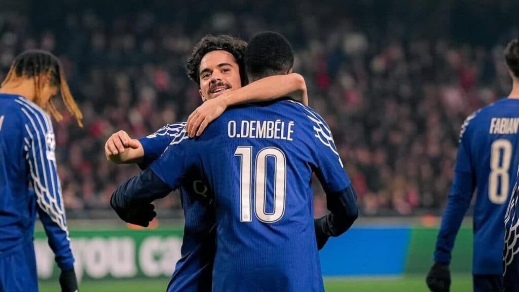 Dembélé tem ascenção no PSG após saída de Mbappé