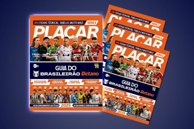 PLACAR lança o guia do Brasileirão Betano 2025; garanta o seu