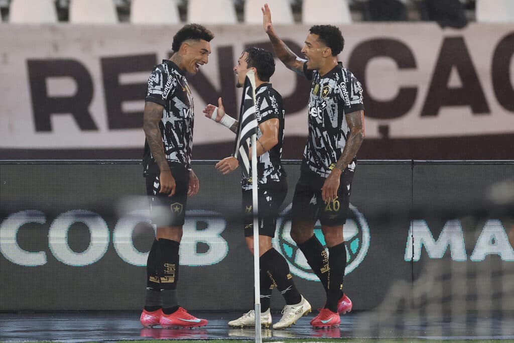 Botafogo desencanta e vence o Juventude pelo Brasileirão
