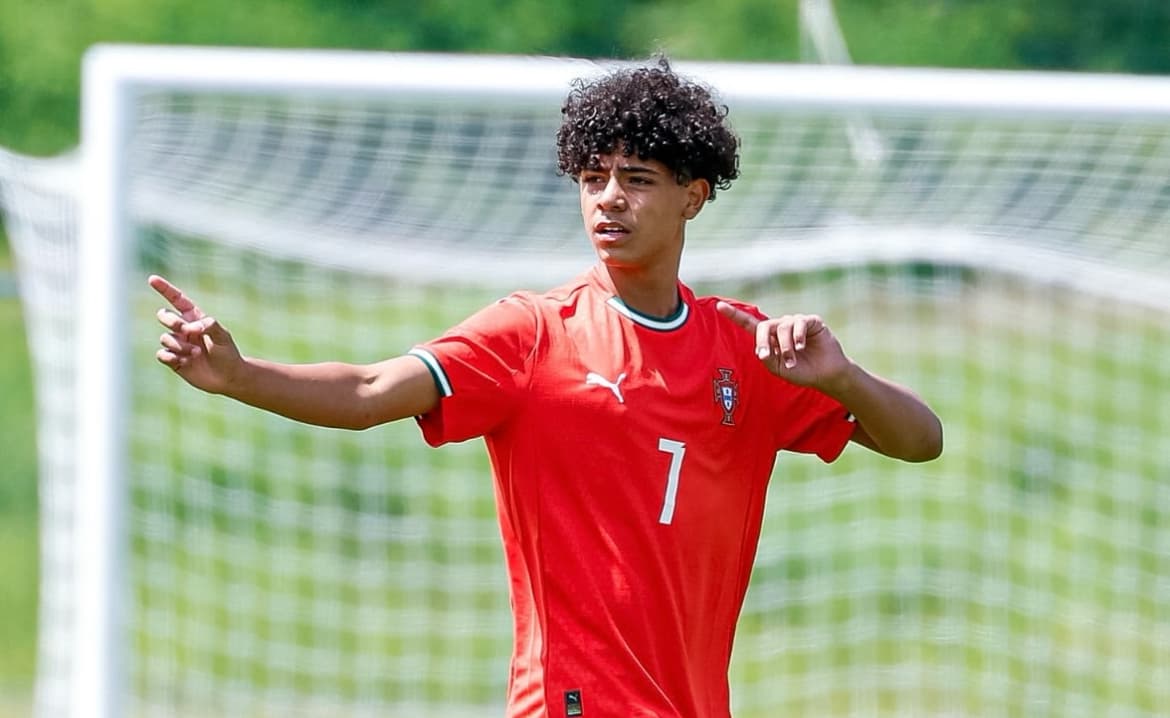 Como foi a estreia de Cristiano Ronaldo Jr. por Portugal