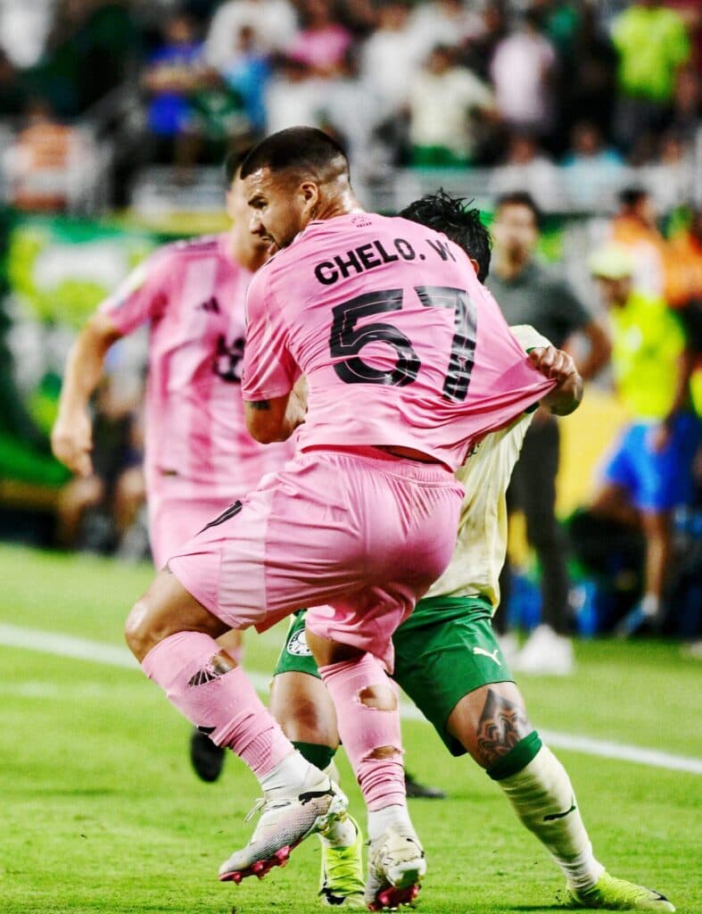 Lances de Palmeiras 2 x 2 Inter Miami no Hard Rock Stadium, em Miami - Alexandre Battibugli/PLACAR