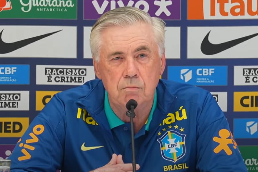 Ancelotti esconde titulares e mostra ansiedade para estreia na seleção