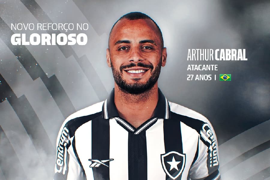 Botafogo anuncia Arthur Cabral para o Mundial de Clubes