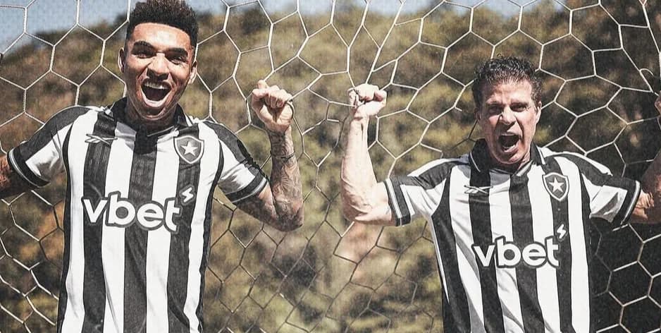 Botafogo lança nova camisa inspirada nos anos 90