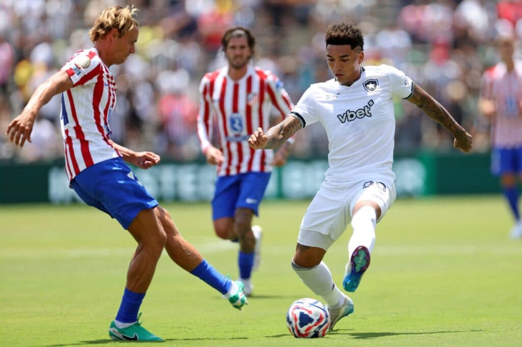 Botafogo perde para Atlético de Madrid e se classifica em 2º