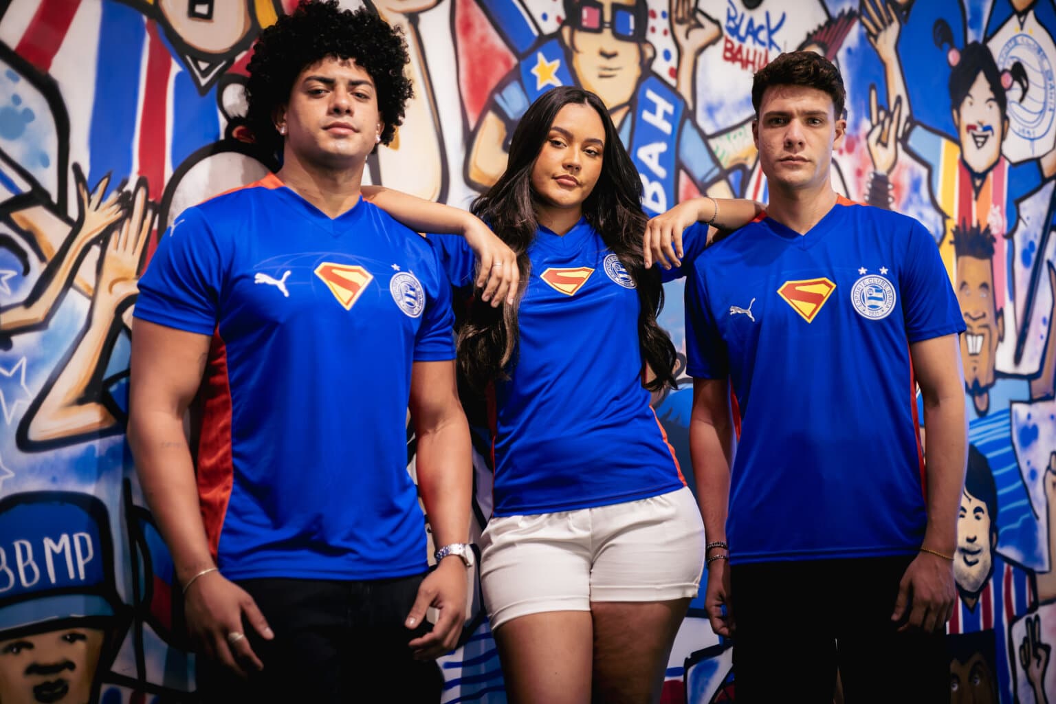 Puma e Bahia lançam uniforme inspirado em Super-Homem