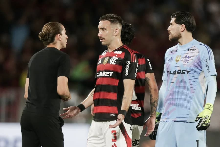 Flamengo: Ortiz fica fora de ‘decisão’ contra o Atlético-MG