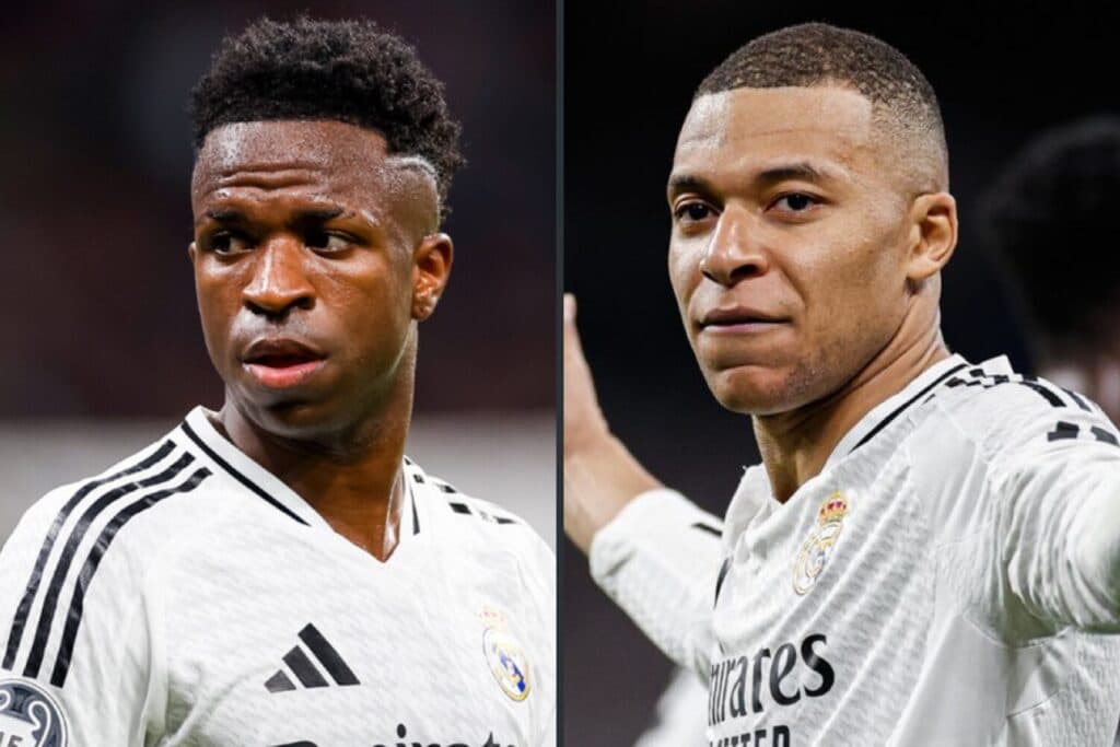 Mbappé x Vini: jornais de Madri destacam ‘luta de egos’
