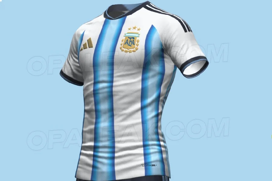 Site vaza camisa da Argentina para Copa de 2026