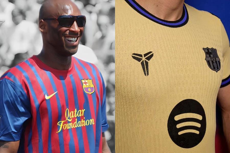 Barcelona lança uniforme em parceria com marca de Kobe Bryant