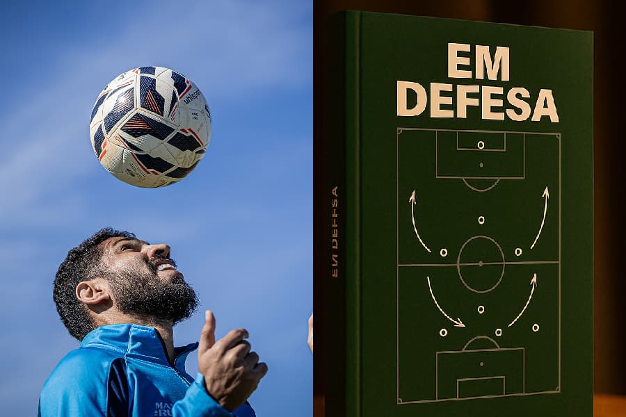‘Em defesa’: entusiasta da leitura, zagueiro Wallace lança livro
