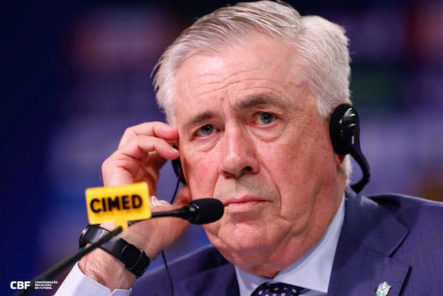 Sem Neymar, Ancelotti anuncia seleção com Kaio Jorge e volta de Paquetá