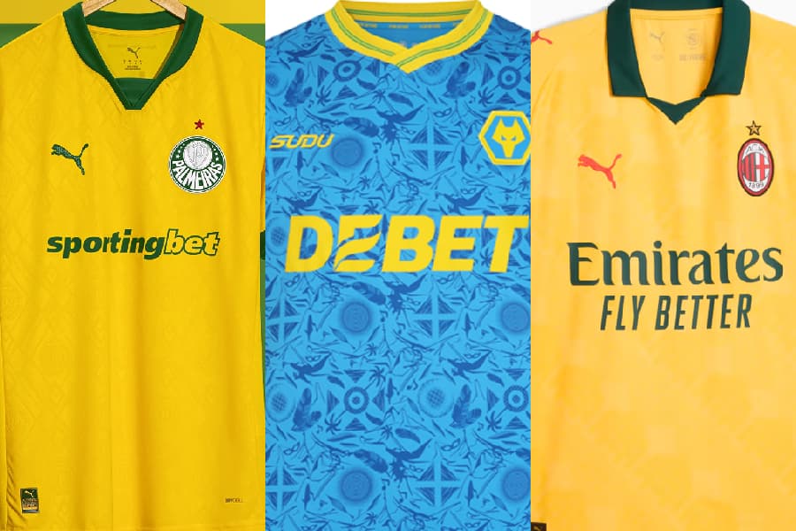 Clubes pelo mundo lançam camisas em homenagem à seleção brasileira