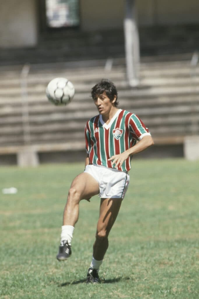 Romerito, jogador do Fluminense.