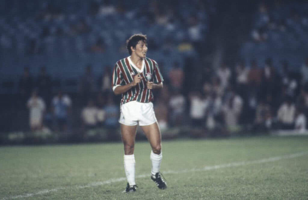Romerito, jogador do Fluminense.