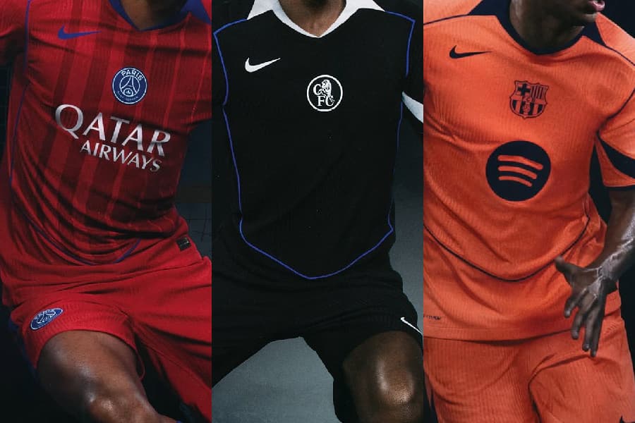 Chelsea, Barça e mais: qual a camisa mais bonita da linha Nike Total 90?
