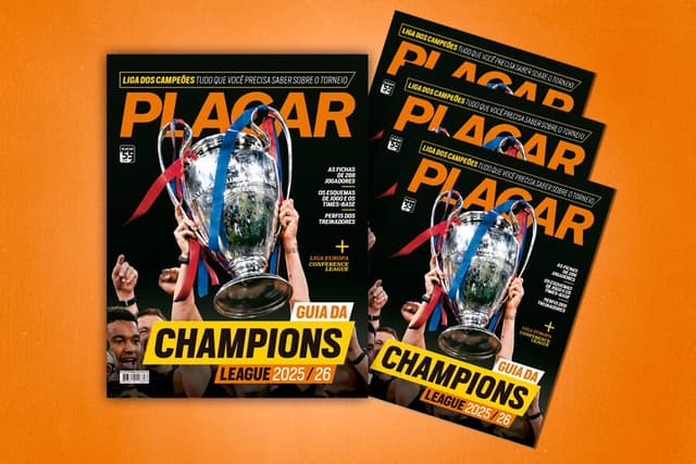 PLACAR lança o guia da Champions League 2025/26; garanta o seu