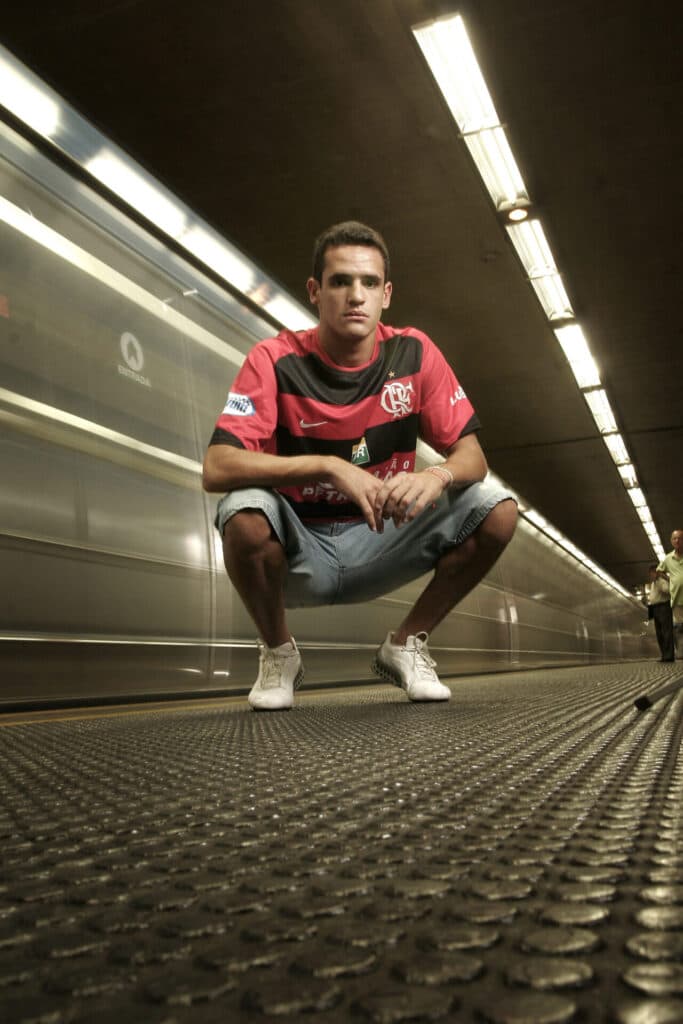 Renato Augusto, jogador do Flamengo, em