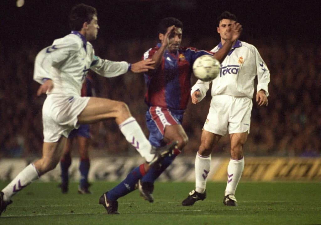 Romário brilhou em Barcelona 5 x 0 Real Madrid em 1994 - EFE/Albert Olivéns